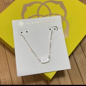 Kendra Scott silver bright necklace
